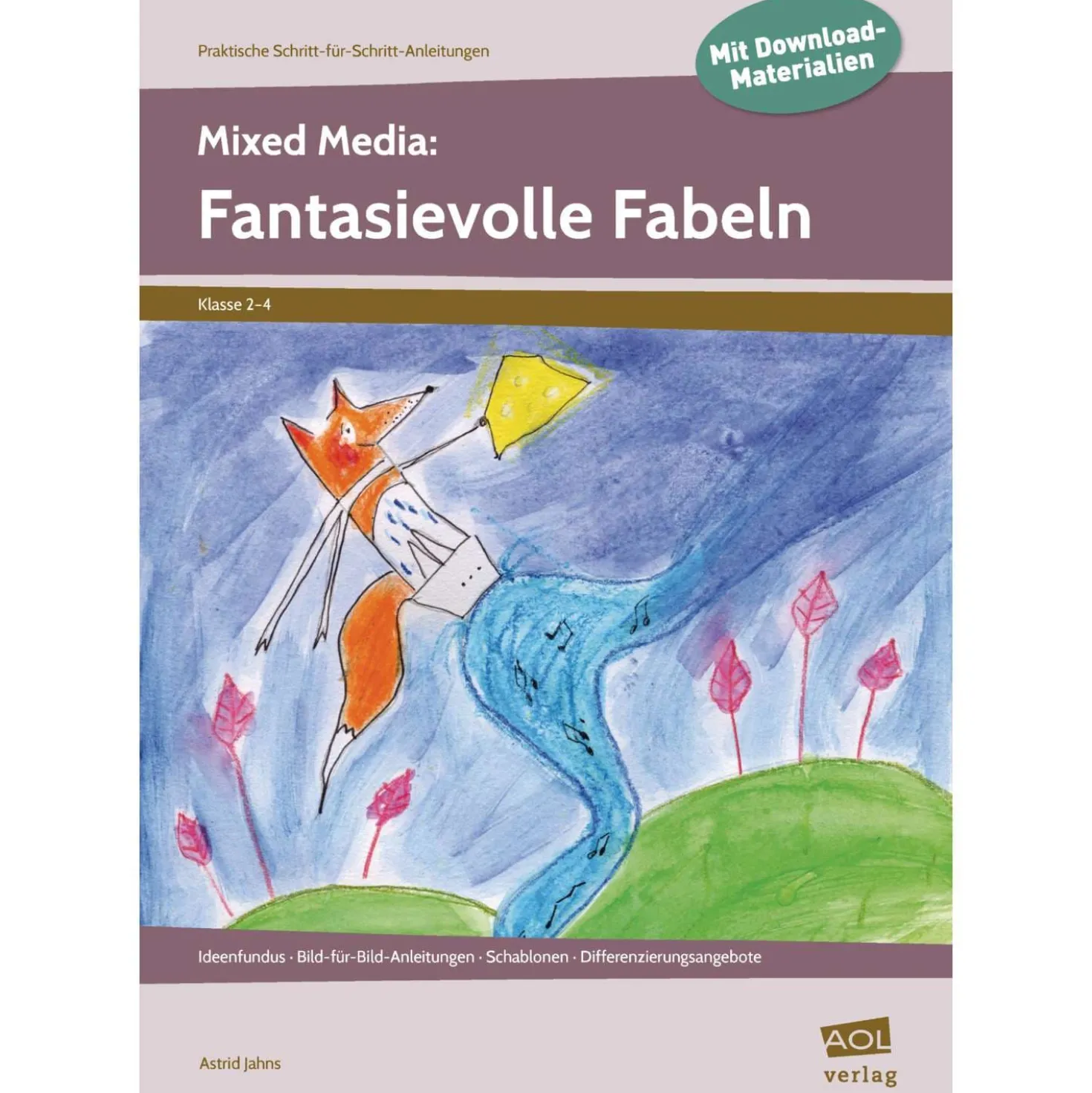 Mixed Media - Fantasievolle Farben