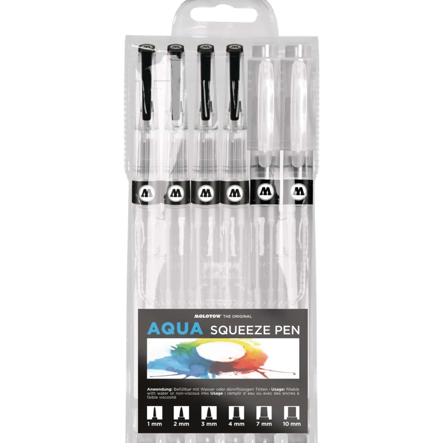 MOLOTOW™ AQUA Squeeze Pen Set