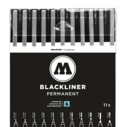 MOLOTOW™ BLACKLINER PERMANENT Complete Set