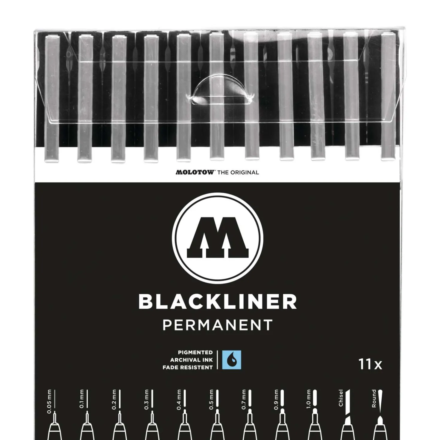 MOLOTOW™ BLACKLINER PERMANENT Complete Set