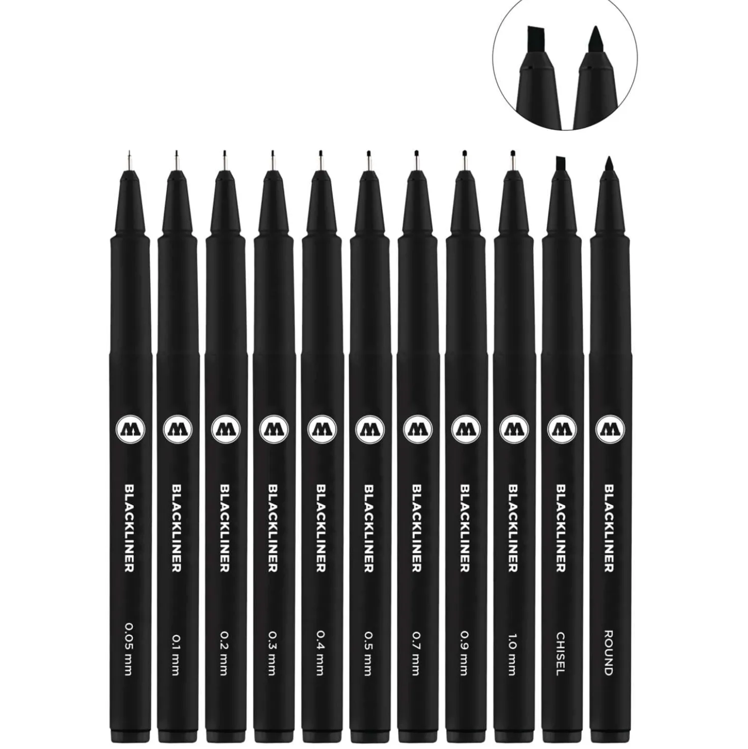 MOLOTOW™ BLACKLINER PERMANENT Complete Set