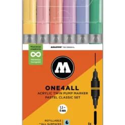 MOLOTOW™ ONE4ALL Acrylic Twin 6er-Sets