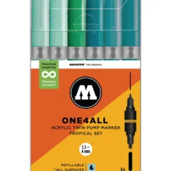 MOLOTOW™ ONE4ALL Acrylic Twin 6er-Sets