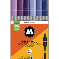 MOLOTOW™ ONE4ALL Acrylic Twin 6er-Sets