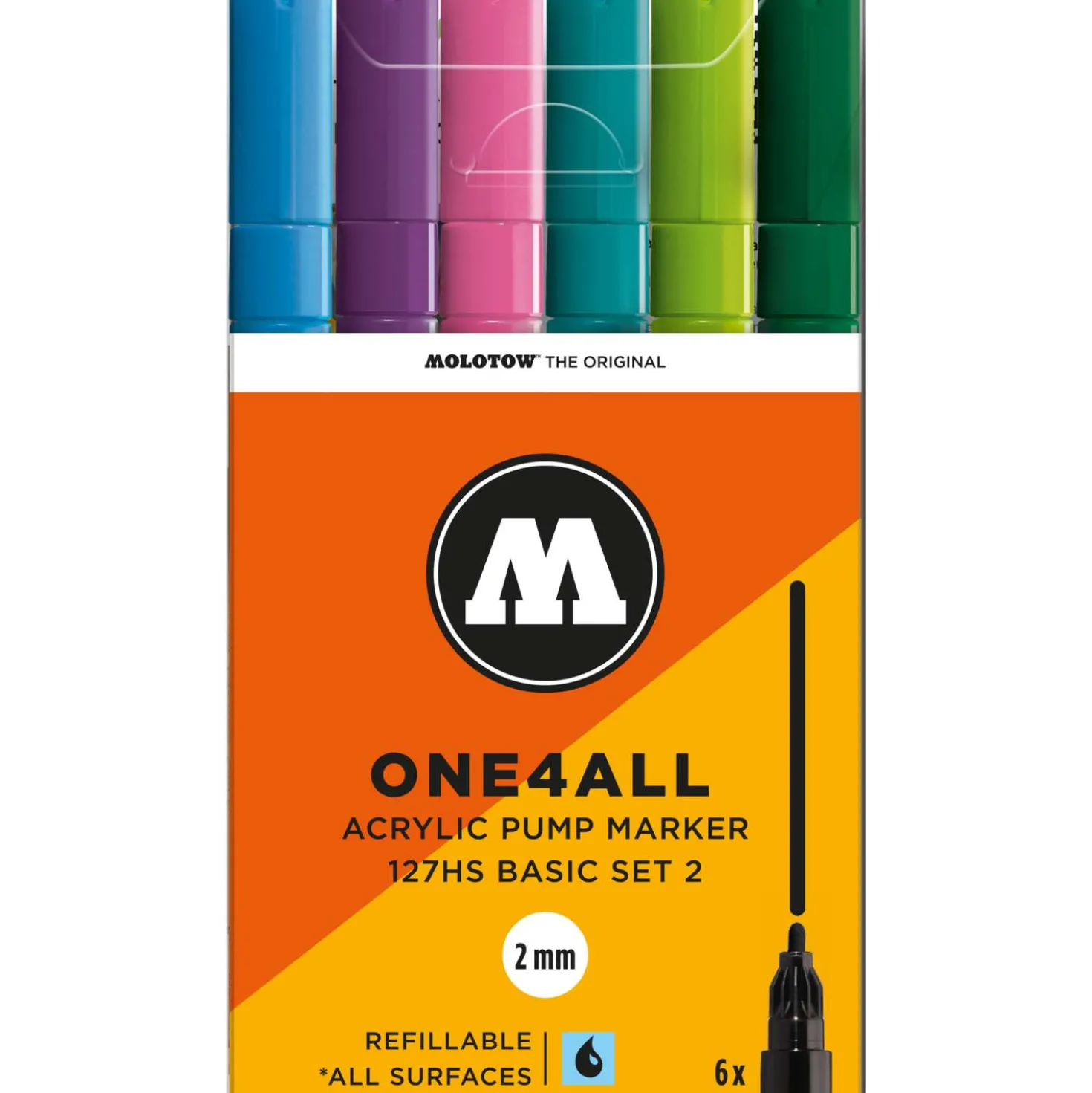 MOLOTOW™ ONE4ALL 6er-Sets 127HS