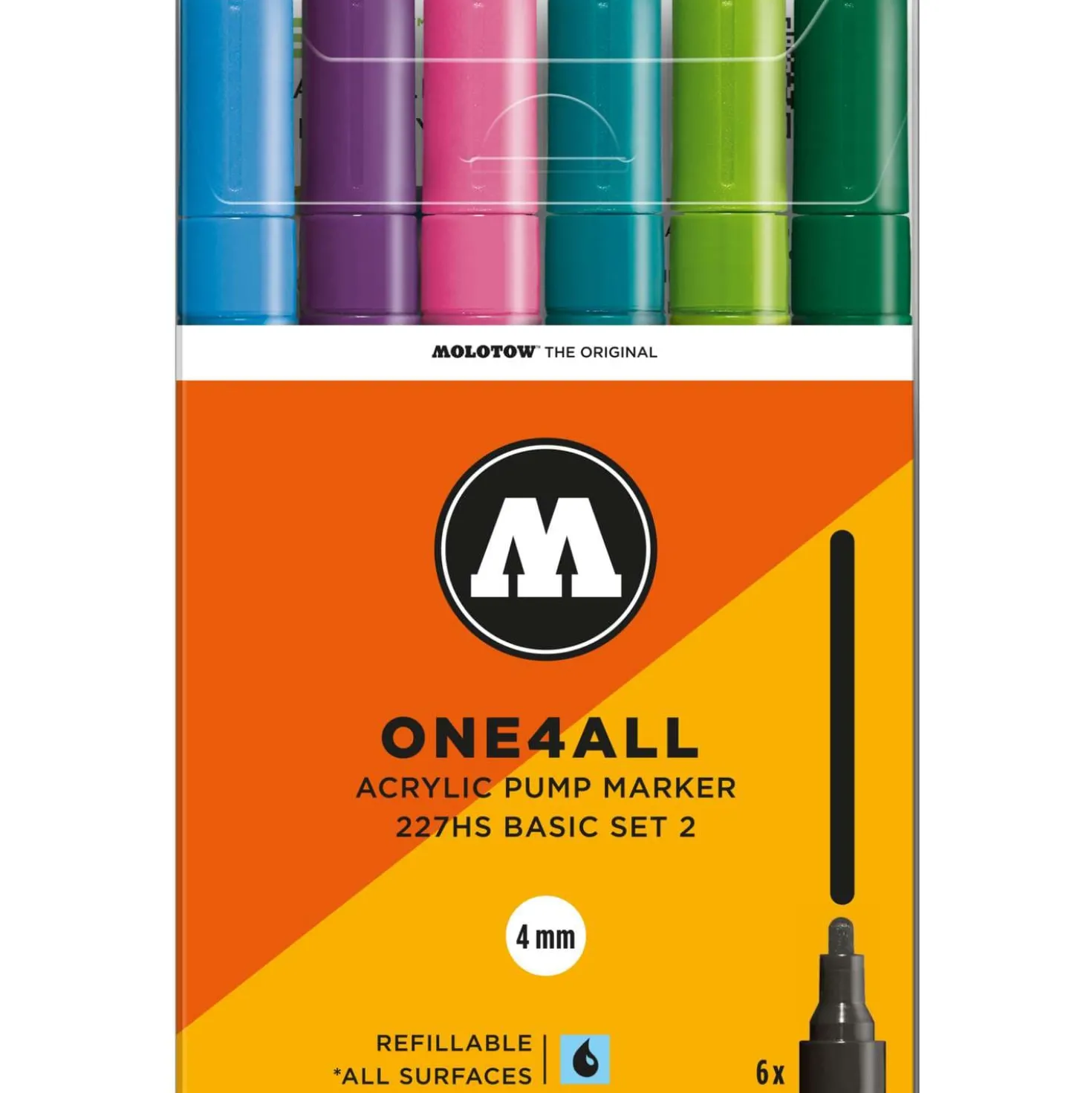MOLOTOW™ ONE4ALL 6er-Sets 227HS