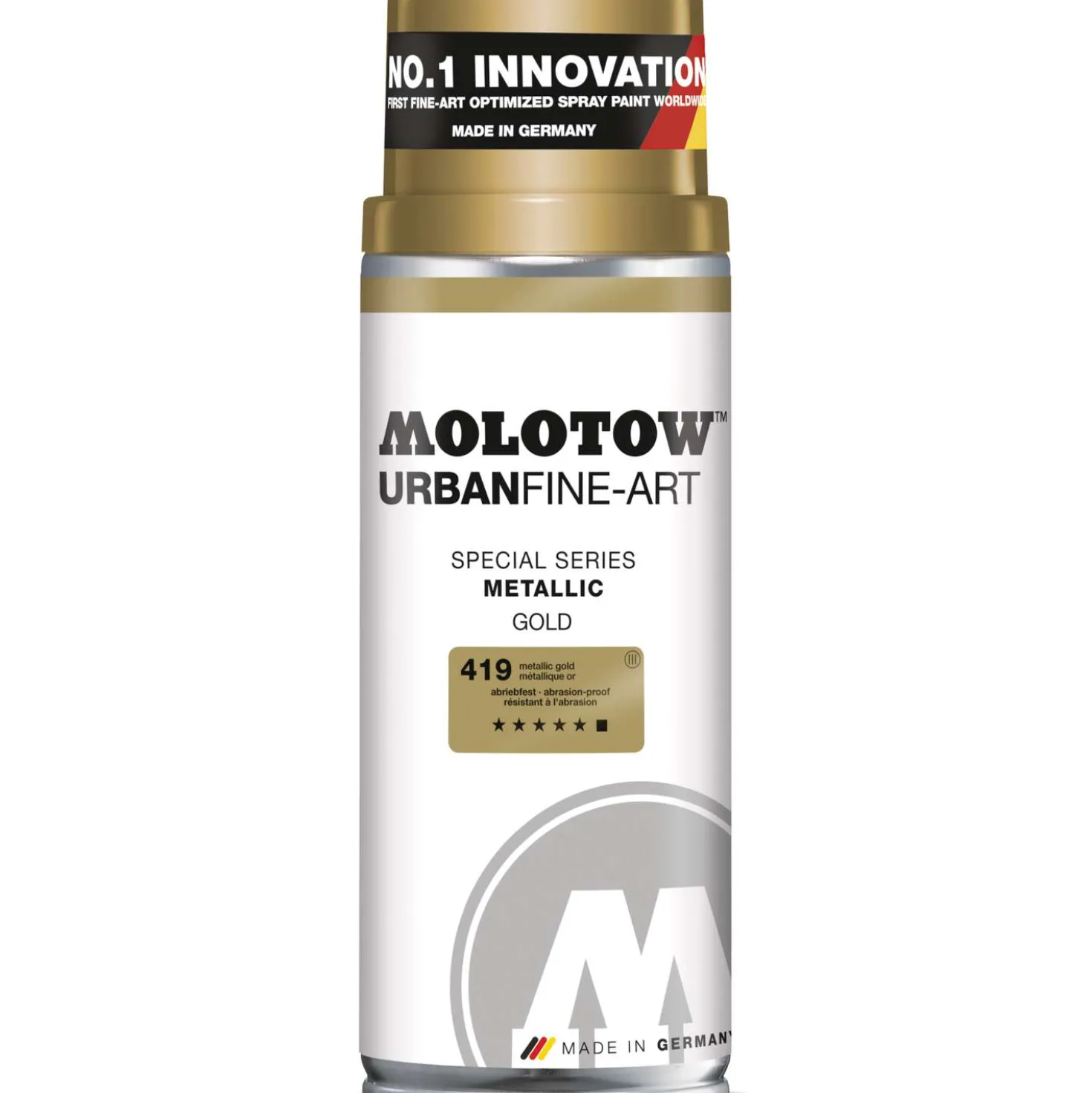 MOLOTOW™ URBAN FINE-ART Special-Metallic Künstler-Sprühfarbe