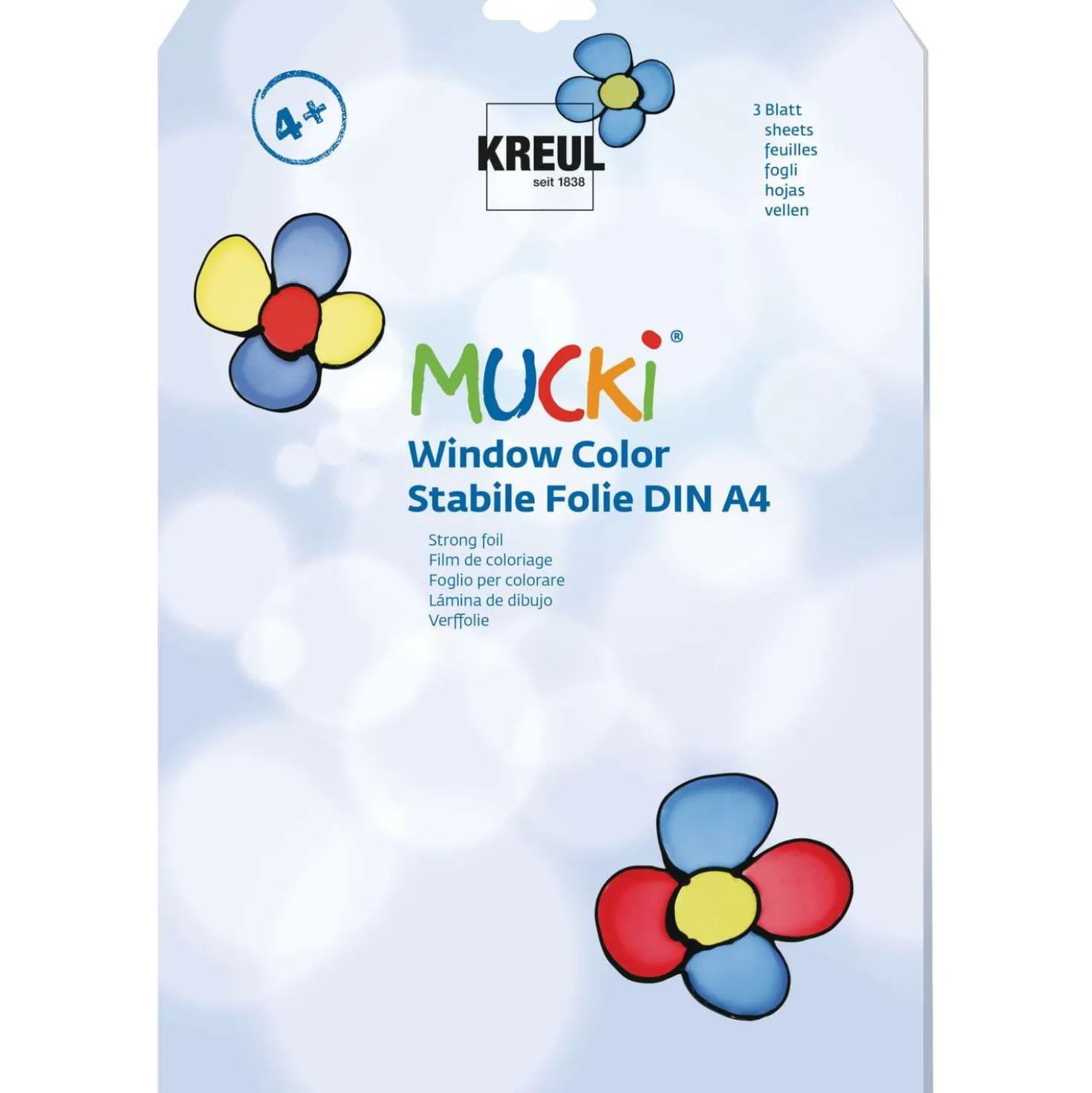 MUCKI Window Color Stabile Folien