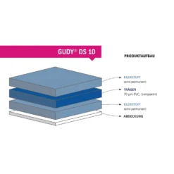 NESCHEN Doppelseitiges Klebeband Gudy DS10, ablösbar