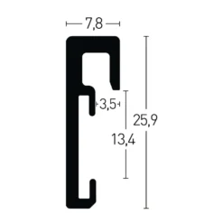 nielsen® ALPHA Alu-Wechselrahmen