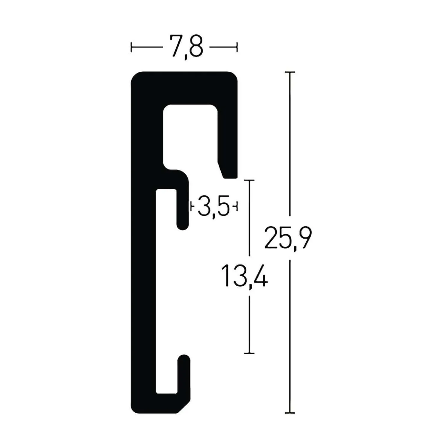nielsen® ALPHA Alu-Wechselrahmen