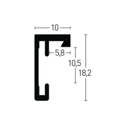nielsen® C2 B1-Brandschutzrahmen