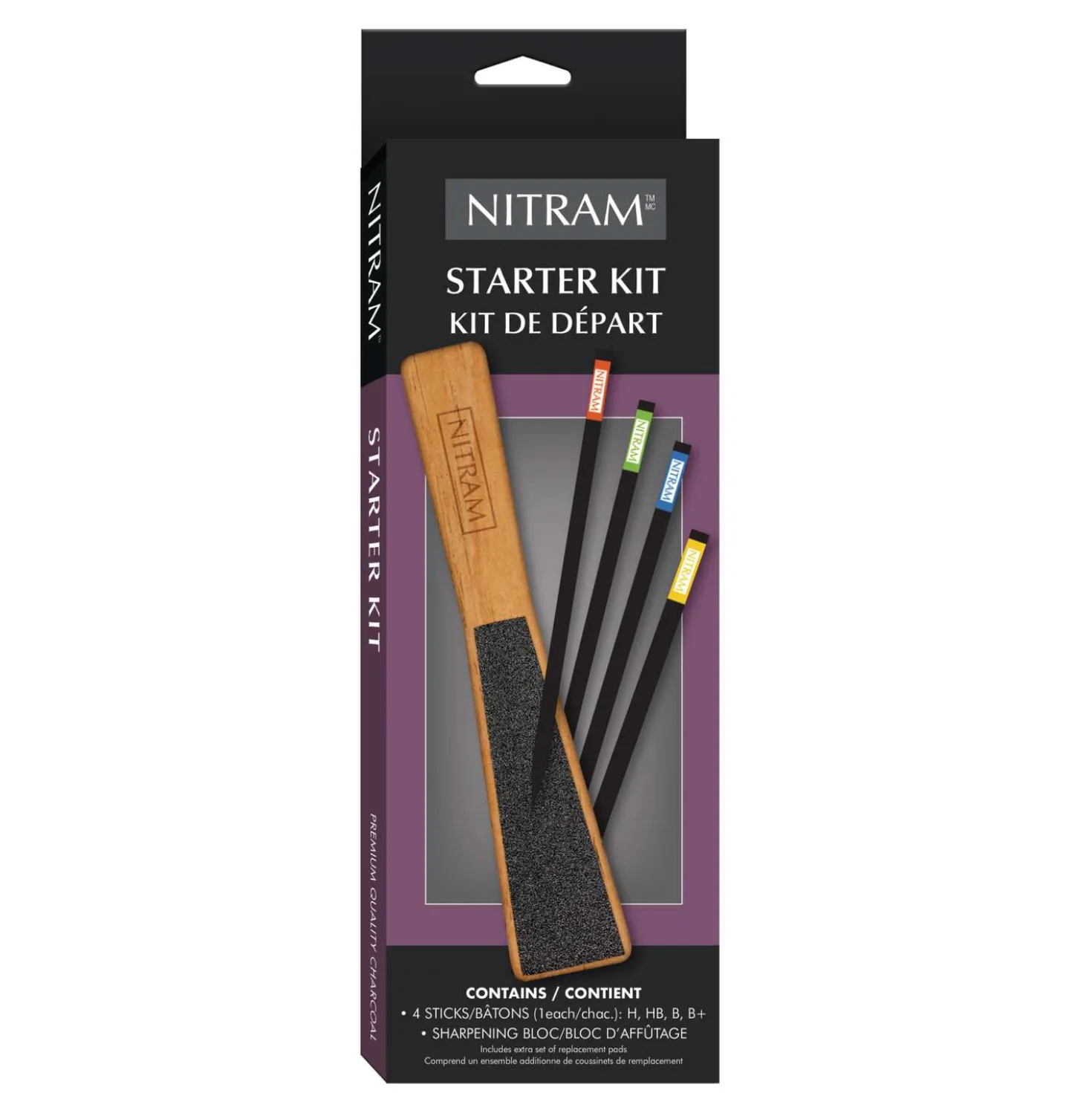 Nitram Zeichenkohle Starter-Set