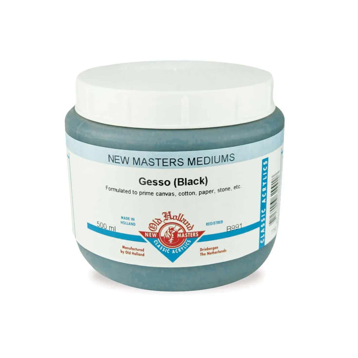Old Holland Gesso schwarz
