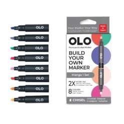 OLO™ Keilmarker, 8er-Sets