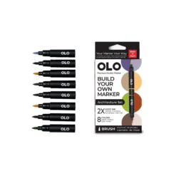 OLO™ Pinselmarker, 8er-Sets