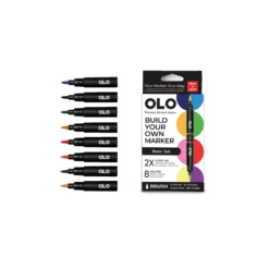 OLO™ Pinselmarker, 8er-Sets