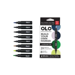 OLO™ Pinselmarker, 8er-Sets