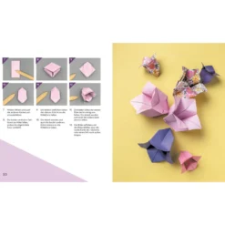 Origami-Flowers – Wunderschöne Blüten zum Dekorieren & Verschenken