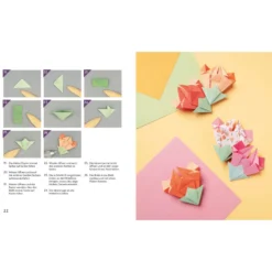 Origami-Flowers – Wunderschöne Blüten zum Dekorieren & Verschenken