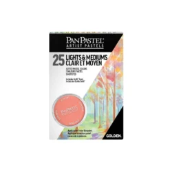 PANPASTEL® Künstlerpastelle Set 25 Näpfe Light & Medium