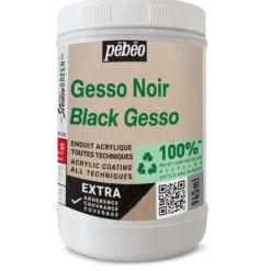 pébéo Acryl-Gesso Studio GREEN™, Schwarz