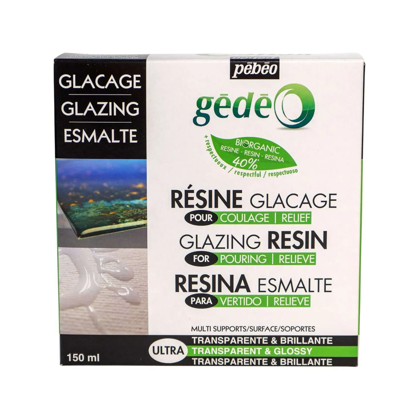 pébéo Bio Resin Harz-Set glänzend