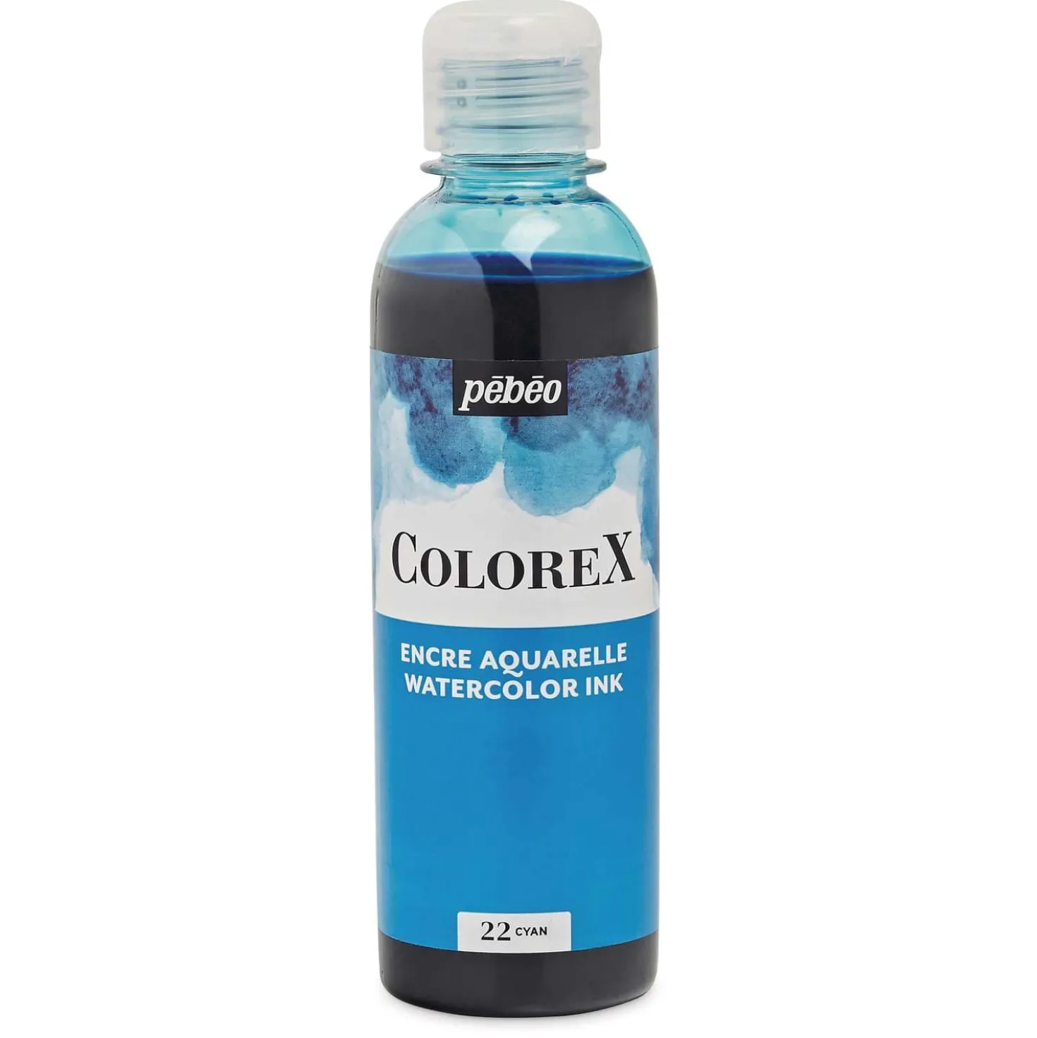 pébéo Colorex Aquarelltusche, einzeln