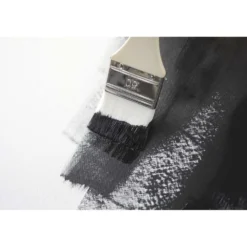 pébéo 3er-Set Gesso und Lack-Spalterpinsel, weiße Synthetikfaser