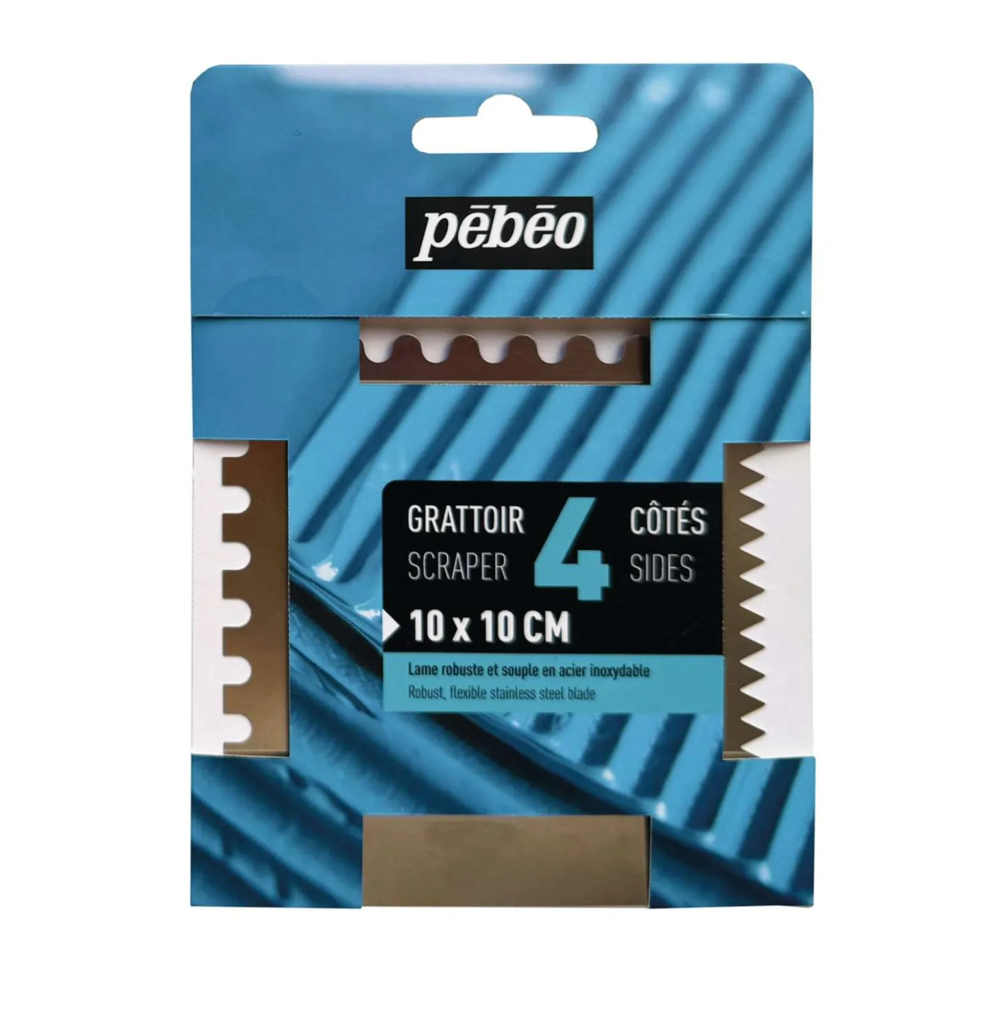 pébéo Flexible Edelstahlspachtel