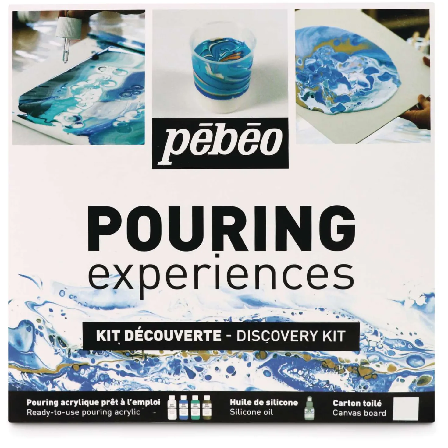 pébéo Pouring Experiences Entdeckungsset