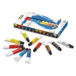 pébéo Studio feine Aquarellfarbe-Sets, 12-ml-Tuben