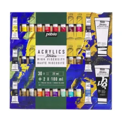 pébéo Studio HIGH VISCOSITY Acrylfarben-Set