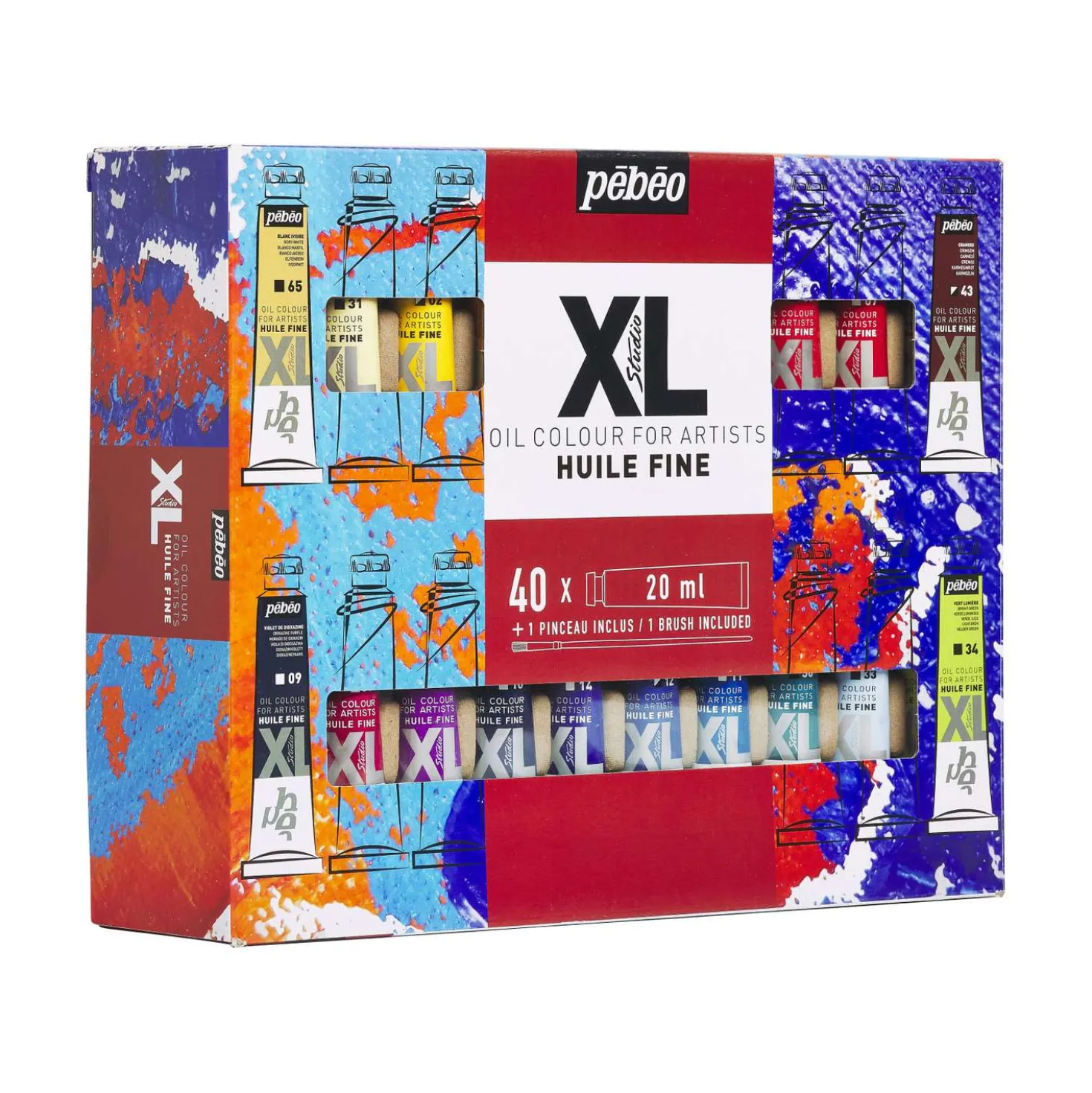 pébéo Studio XL Ölfarben Sets