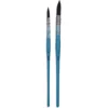 pébéo Verwaschpinsel 2er-Set Aquarell, Feehaar-Synthetikfasern