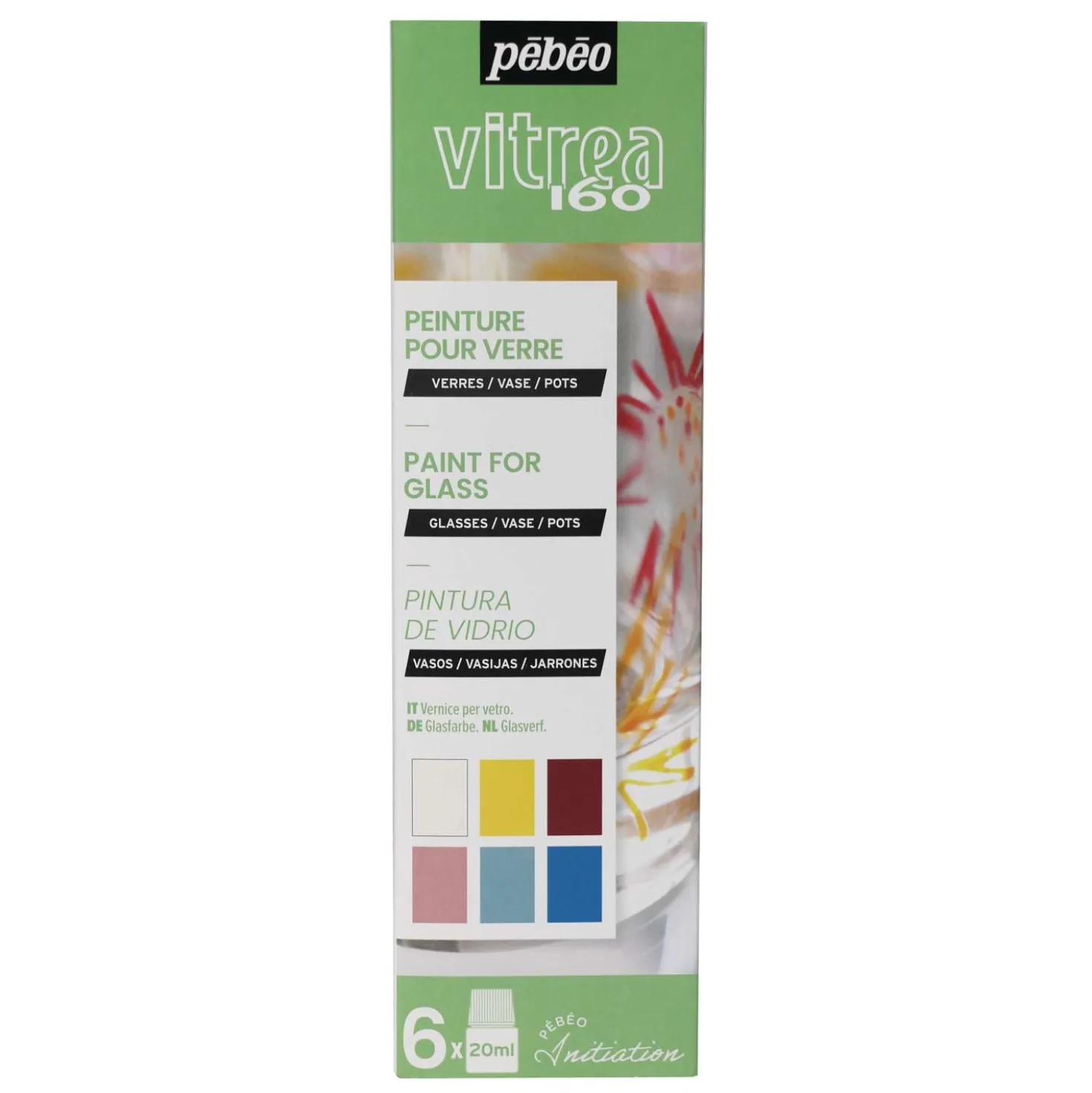 pébéo Vitrea 160 6er-Set