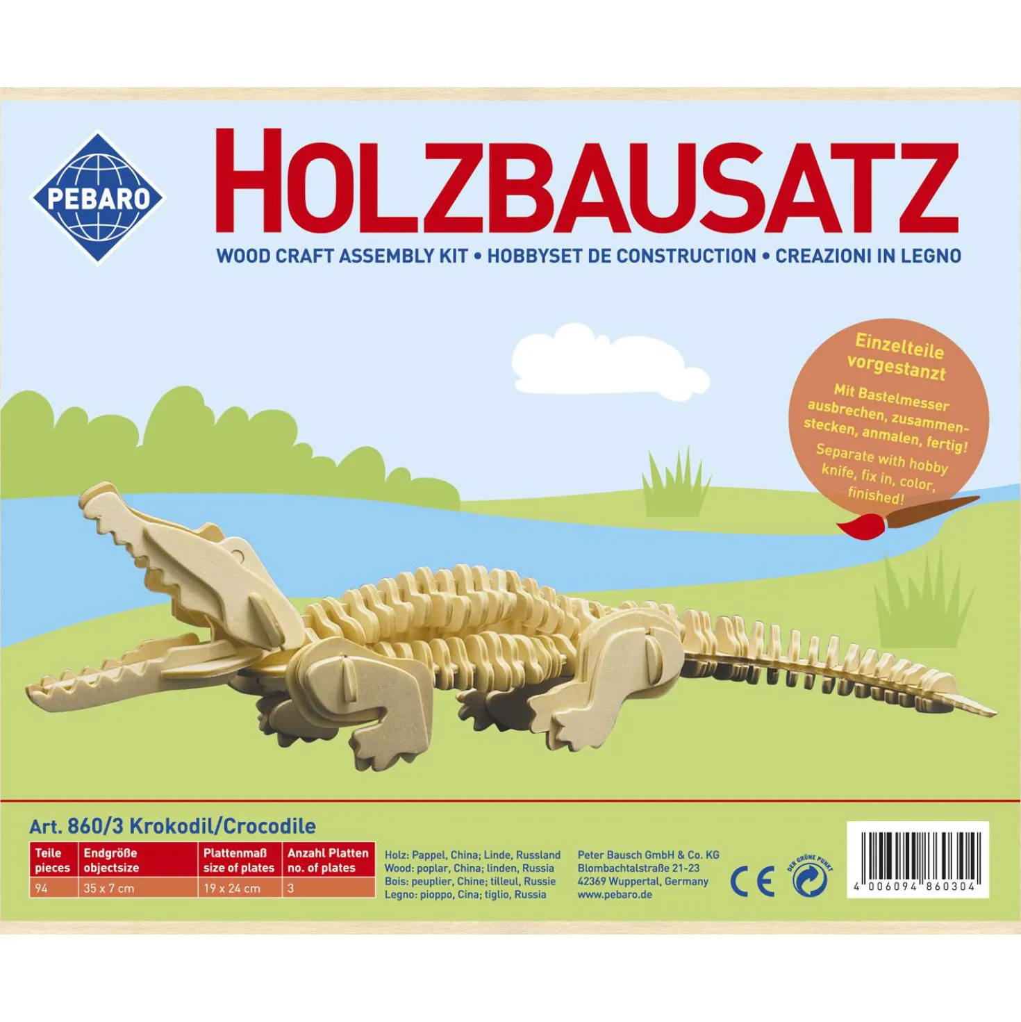 Pebaro Holzbausatz Modelle