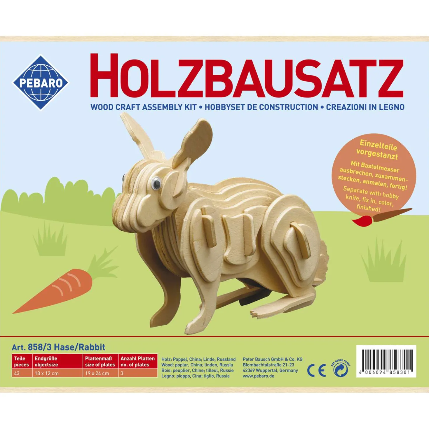 Pebaro Holzbausatz Modelle