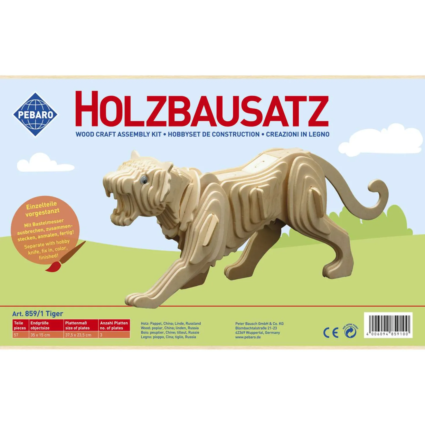 Pebaro Holzbausatz Modelle