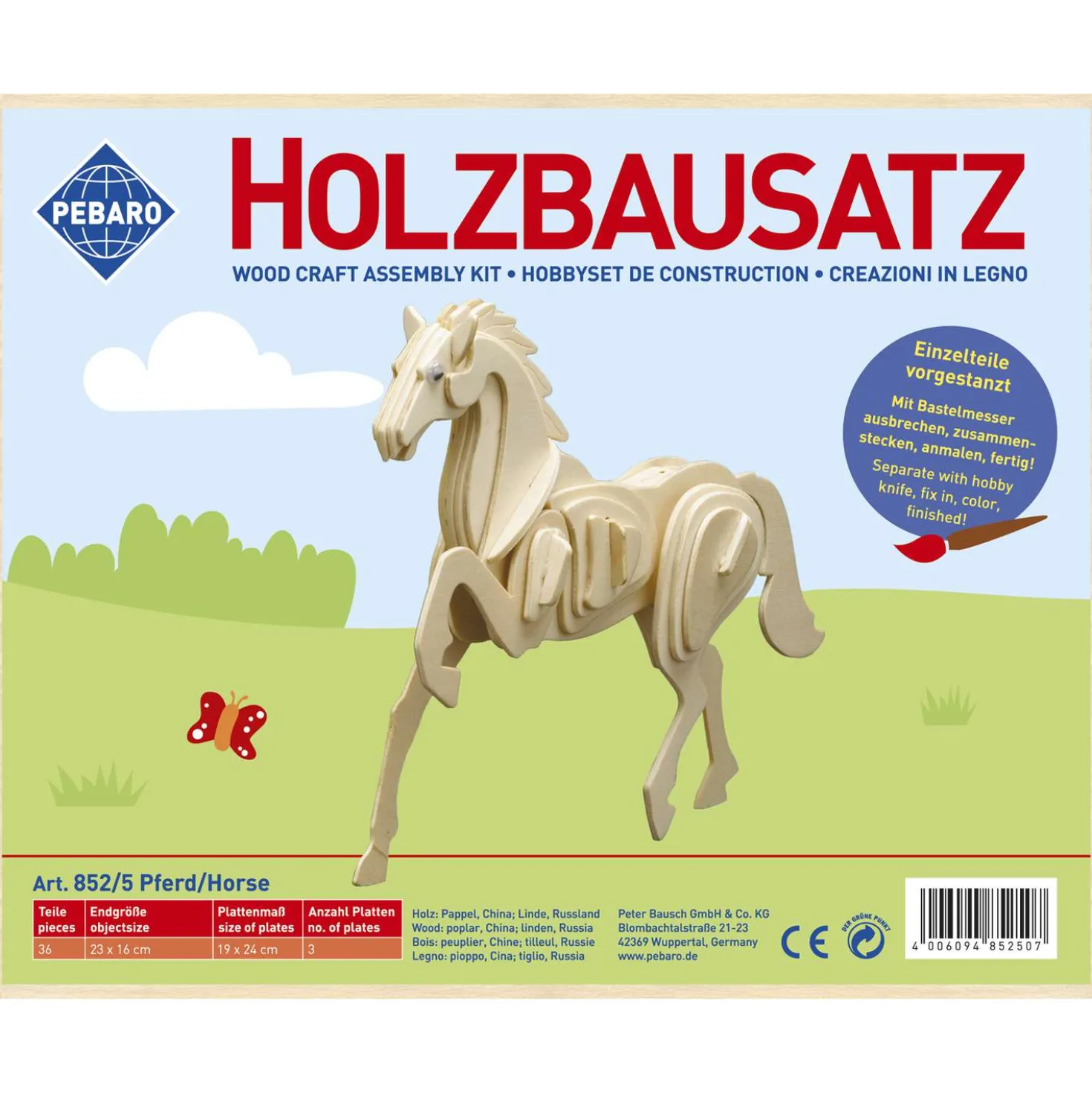 Pebaro Holzbausatz Modelle