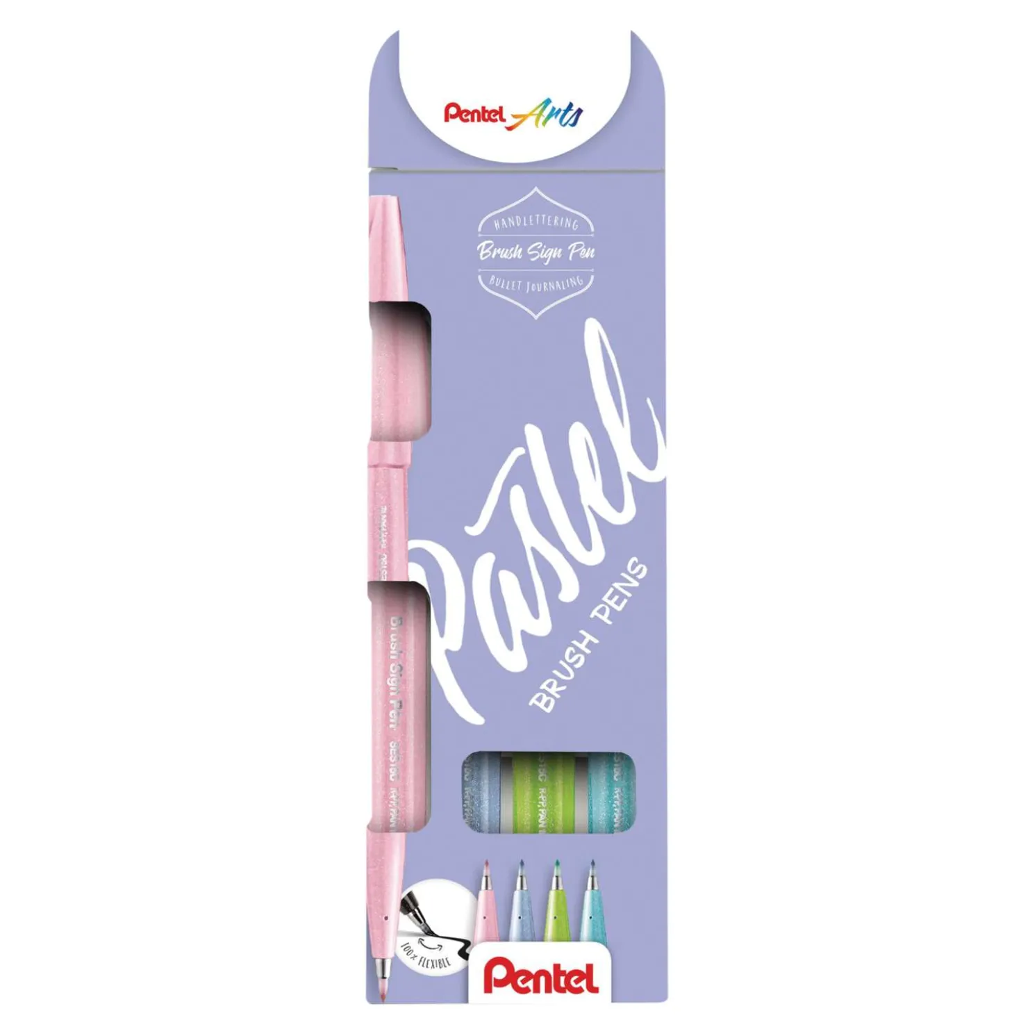 Pentel® Brush Sign Pen-Sets