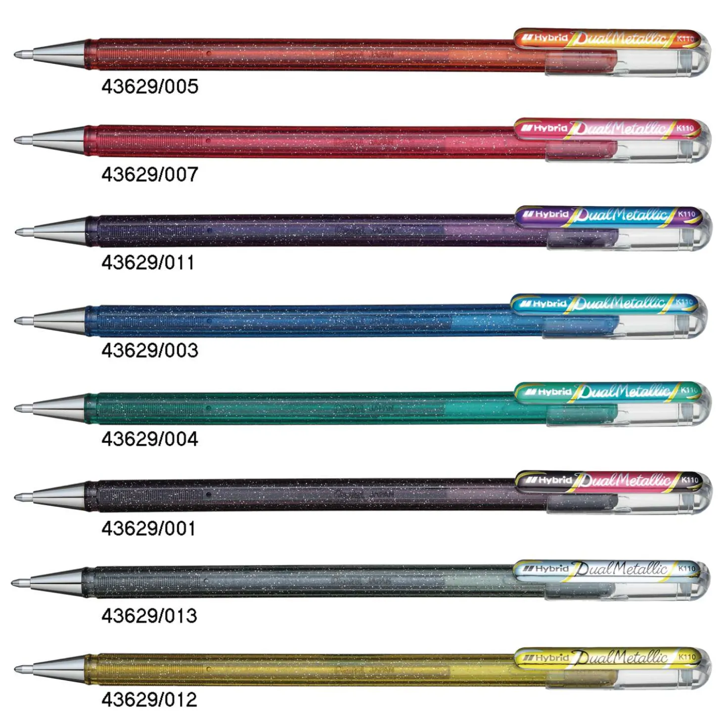 Pentel® Hybrid K 110 Dual Metallic Gel-Tintenroller