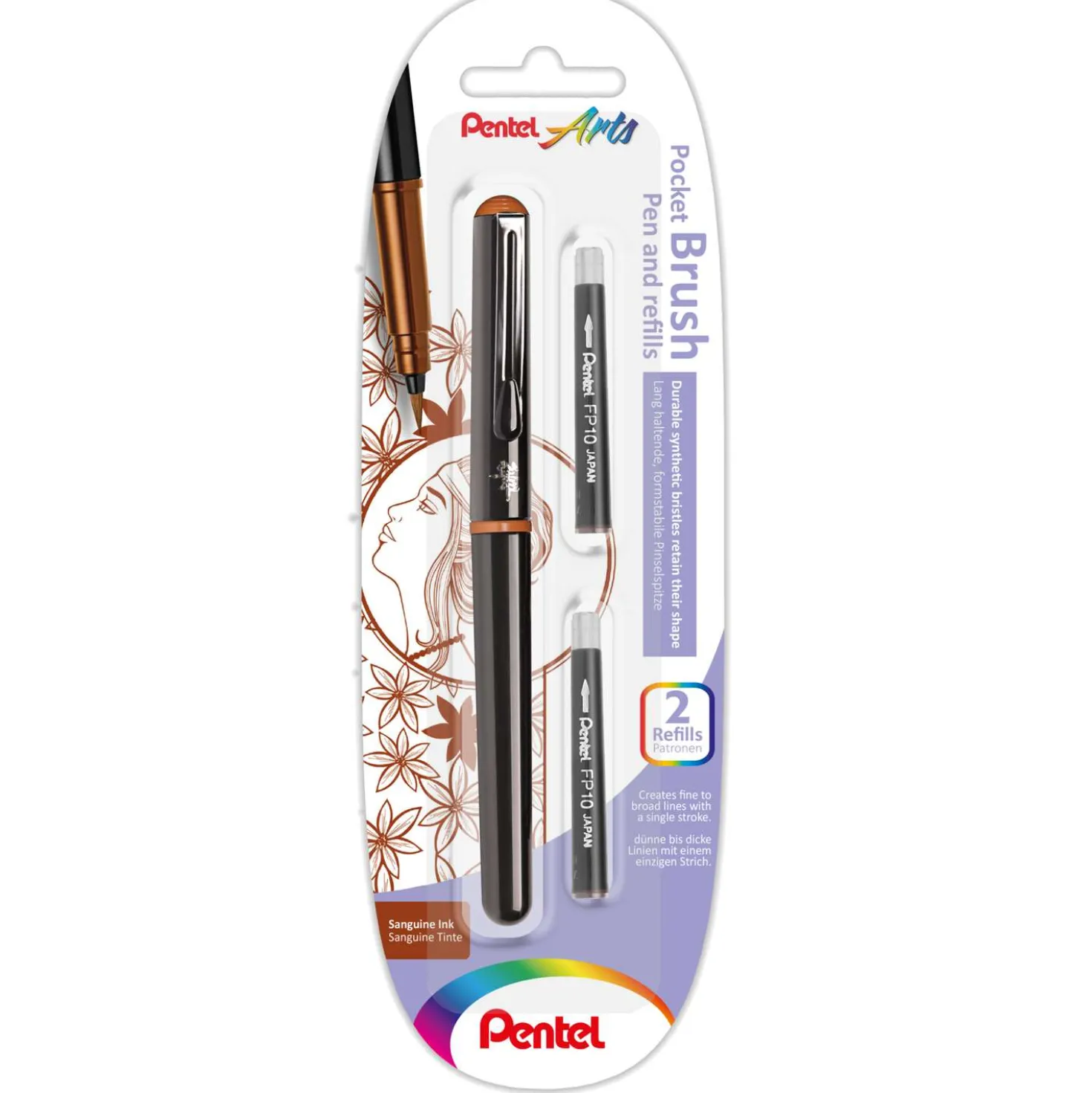 Pentel® Pocket Brush Pinselstift
