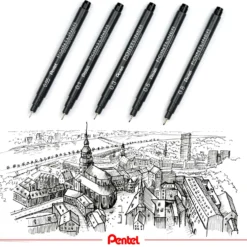 Pentel® POINTLINER Fineliner