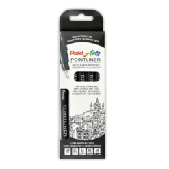 Pentel® POINTLINER Fineliner 5er-Set