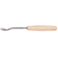 PFEIL Schnitzbeitel stark abgekröpft, Stich 9a