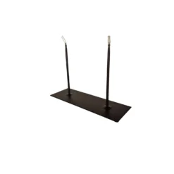 Powertex® Skulpturenständer mit zwei Stangen - schwarz