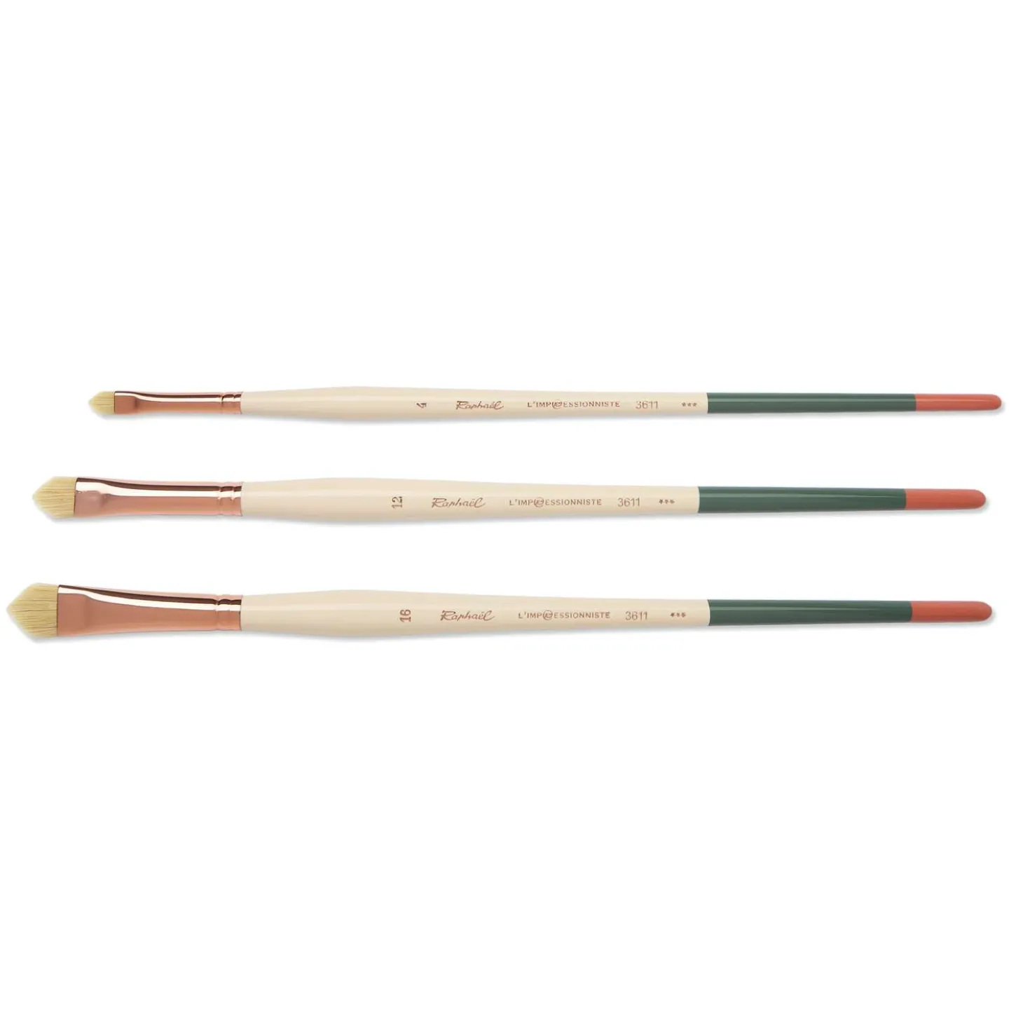 Raphaël® L'IMPRESSIONNISTE 3611 Doppelt schräger Pinsel