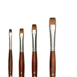 Raphaël® Precision Öl und Acryl Pinsel Serie 8938, flach und kurz