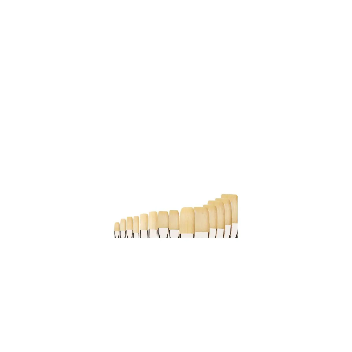 Raphaël® Serie 3590 Borstenpinsel, flach und kurz